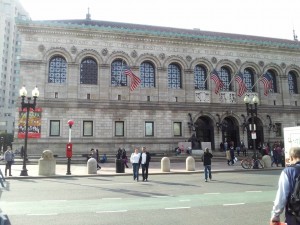Photo of Boston Public Library