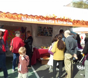 Photo of Mass. Libraries Booth